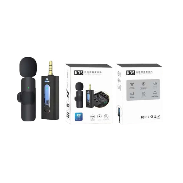 K35 HIGH QUALITY COLLAR WIRELESS SINGLE MICROPHONES