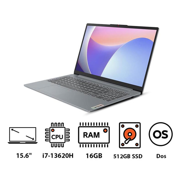 Lenovo Ideapad Slim 3 15lRH10 13th Gen Core i7 DOS(16GB-512GB)