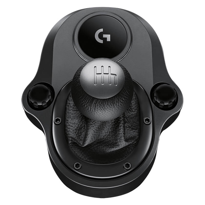 Logitech Driving Force Shifter – 6-Speed Manual Gear Shift for Racing Wheel