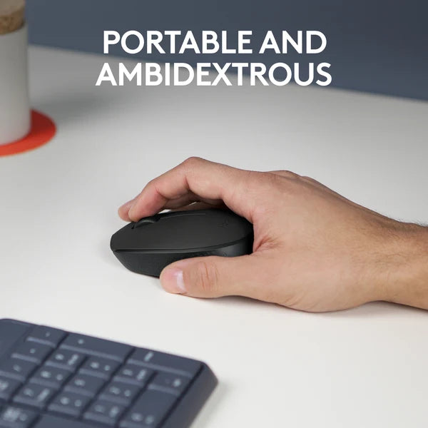 Logitech M170 Wireless Mouse (Black)