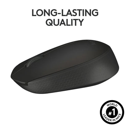 Logitech M170 Wireless Mouse (Black)