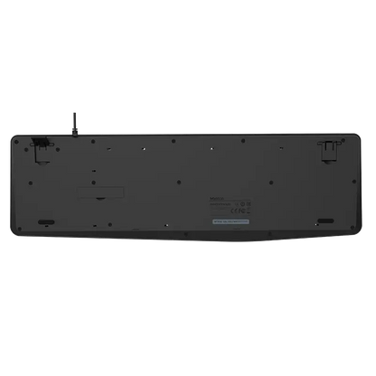 Meetion K200 Membrane USB Wired Keyboard - Black