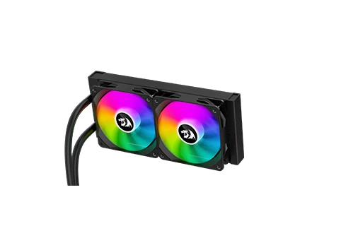 REDRAGON CCW-3011 240mm ARGB Liquid CPU Cooler – Dual 120mm Fans, High-Performance Cooling & Stylish RGB Lighting
