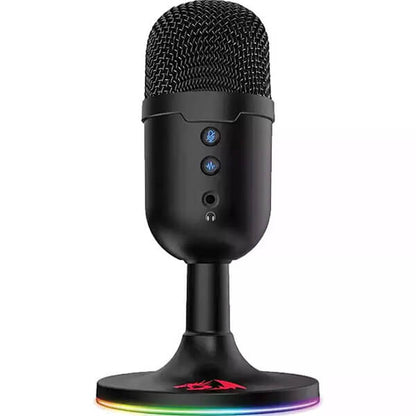 PULSAR GM-303 USB Streaming Microphone – RGB Lighting, One-Click Noise Control & 360° Omnidirectional Pickup
