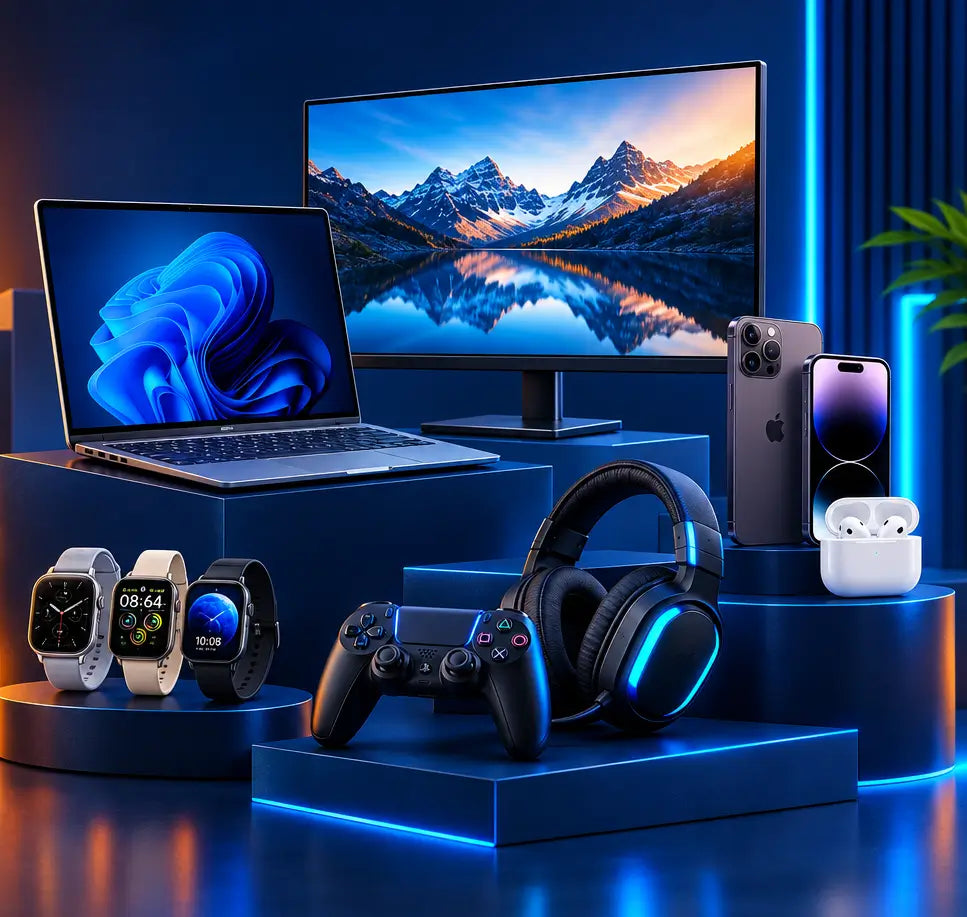 Buy original laptops, mobile phones, smartwatches and earbuds online in Lahore Pakistan at Winshop