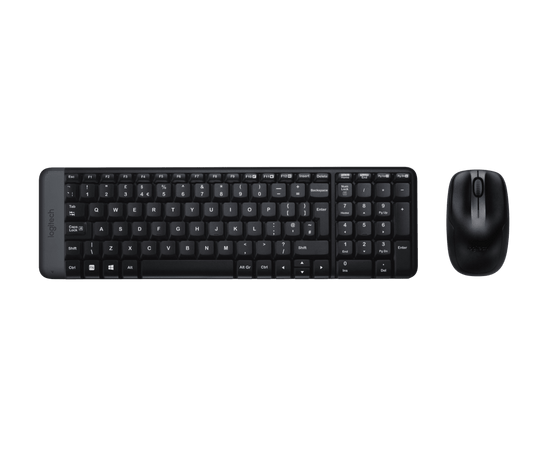 Logitech MK220 Wireless Keyboard & Mouse Combo – Compact Design & Reliable Wireless Connectivity