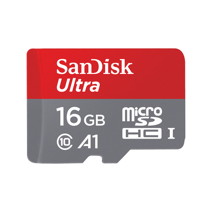 SanDisk Ultra microSD with SD Adapter - 16GB