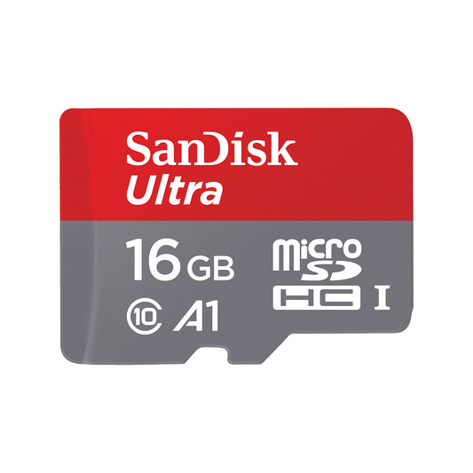 SanDisk Ultra microSD with SD Adapter - 16GB