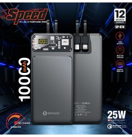 Speed PD + QC 3.0 Power Bank Series 10000 mAh SP-074
