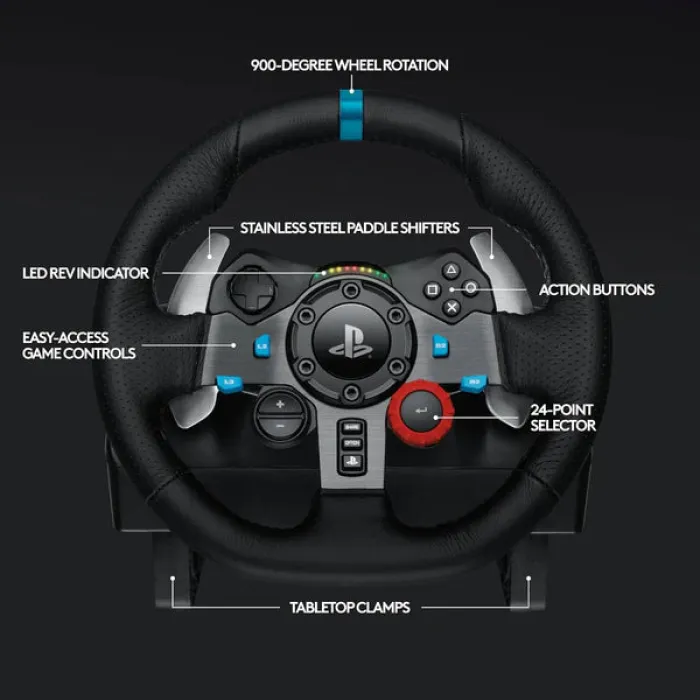 Logitech G29 Driving Force - Steering Wheel