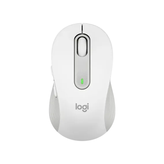 Logitech Signature M650 Wireless & Bluetooth Mouse – White
