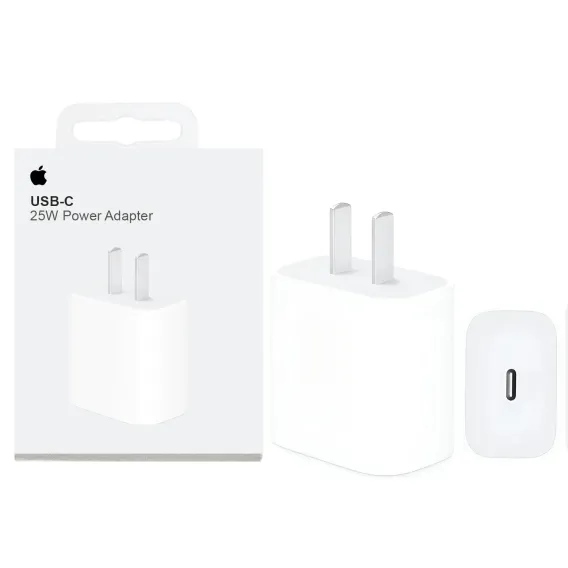 25w Iphone Usb-C Pd Power Adapter Charger 2 Pin (US Pin) 25w Iphone Usb-C Pd Power Adapter Charger 2 Pin (US Pin)