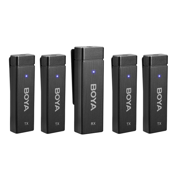 BOYA BY-W4 – 4 Microphone – Wireless Lavalier 2.4GHz Compact Microphone With 3 Year Warranty BOYA BY-W4 – 4 Microphone – Wireless Lavalier 2.4GHz Compact Microphone With 3 Year Warranty