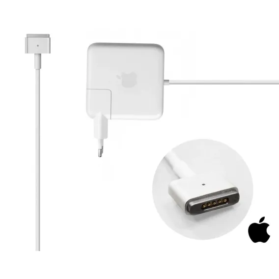Apple 60W MagSafe 2 (T Shape Pin) MacBook Pro Laptop Charger