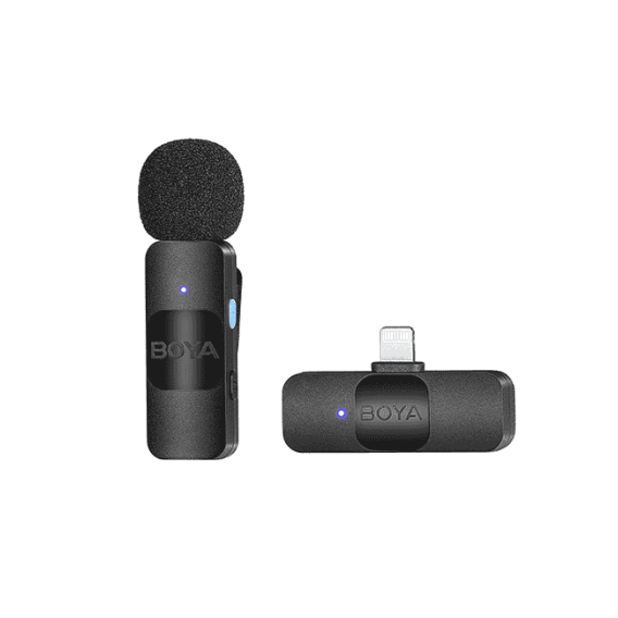 BOYA BY-V1 Wireless Microphone for iOS Devices BOYA BY-V1 Wireless Microphone for iOS Devices