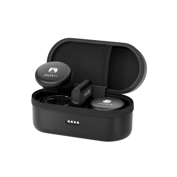 BOYA Omic D Dual Wireless Microphone For I Phone Lighting Adaptor ( Black ) With 3 Year WarrantyBOYA Omic D Dual Wireless Microphone For I Phone Lighting Adaptor ( Black ) With 3 Year Warranty BOYA Omic D Dual Wireless Microphone For I Phone Lighting Adaptor ( Black ) With 3 Year WarrantyBOYA Omic D Dual Wireless Microphone For I Phone Lighting Adaptor ( Black ) With 3 Year Warranty