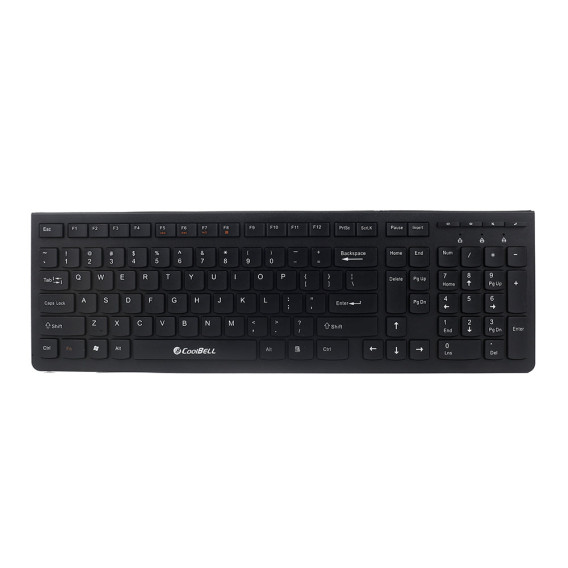 CoolBell Multimedia Link Mood Keyboard – Ergonomic Design, Dedicated Media Keys & Soft-Touch Membrane Technology CoolBell Multimedia Link Mood Keyboard – Ergonomic Design, Dedicated Media Keys & Soft-Touch Membrane Technology