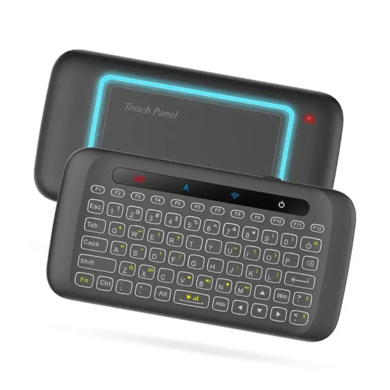 H20 Universal Mini Backlight Touchpad Wireless Keyboard Air Mouse Controller H20 Universal Mini Backlight Touchpad Wireless Keyboard Air Mouse Controller