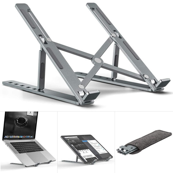 Speed-X 18 Inch Laptop Stand Creative Folding Storage Bracket Speed-X 18 Inch Laptop Stand Creative Folding Storage Bracket