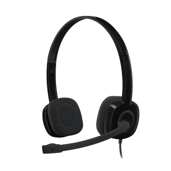 Logitech H151 Wired Headset – Clear Stereo Sound & Noise-Reducing Microphone Logitech H151 Wired Headset – Clear Stereo Sound & Noise-Reducing Microphone
