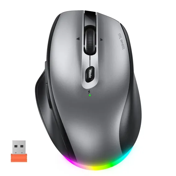 MEETION BTM185 Wireless Bluetooth Mouse, LED