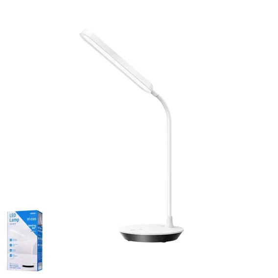 REMAX RT-E325 360° FLEXIBLE PORTABLE EYE-CARING LED DESK LAMP REMAX RT-E325 360° FLEXIBLE PORTABLE EYE-CARING LED DESK LAMP