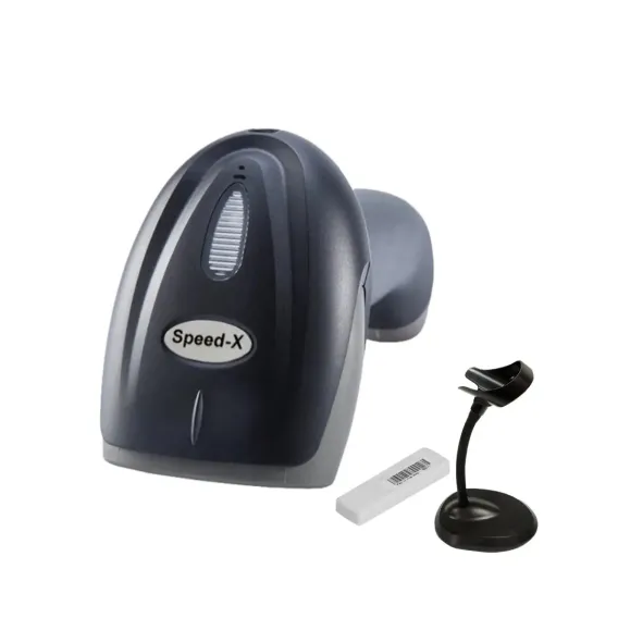 SPEED-X 60D 2D Wirless 2.4Ghz barcode scanner With Stand SPEED-X 60D 2D Wirless 2.4Ghz barcode scanner With Stand