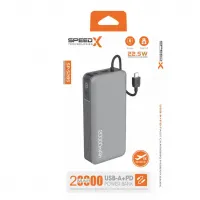SPEEDX SP-S285 22.5W 20000MAH SUPER FAST CHARGING POWER BANk