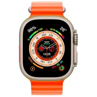 Ts8 Ultra Series 8 Men Women Bluetooth Call Heart Rate Sport Smartwatch With Fitpro App Orange