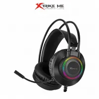 XTRIKE ME GH-509 WIRED STEREO GAMING HEADSET WITH MICROPHONE AND RGB BACKLIGHT BLACK