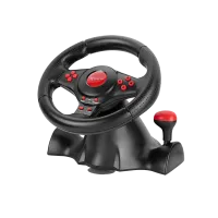 XTRIKE ME GP-903 RACING WHEEL WITH DUAL VIBRATION MOTORS REALISTIC GAMING EXPERIENCE