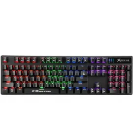 Xtrike Me Gk-980 En Wired Mechanical 104-key Rainbow Backlighting Gaming Keyboard