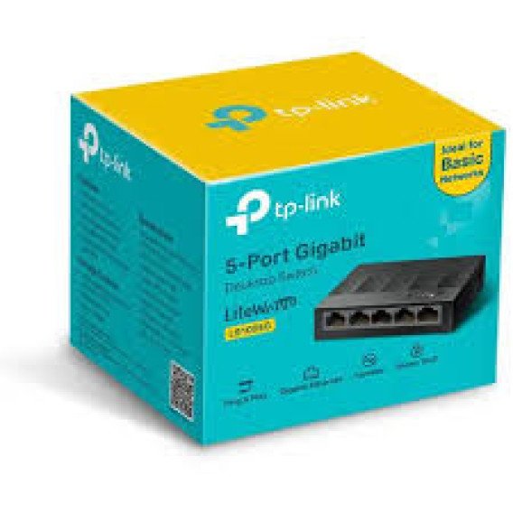 TP-LINK 5PORT SWITCH GEGA BITE LS100 5G TP-LINK 5PORT SWITCH GEGA BITE LS100 5G