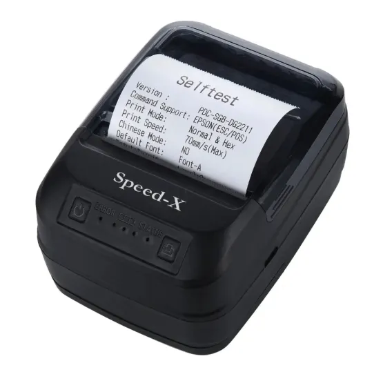SPEED-X BT-450M MINI PORTABLE BLUETOOTH + USB PRINTER 58MM SPEED-X BT-450M MINI PORTABLE BLUETOOTH + USB PRINTER 58MM