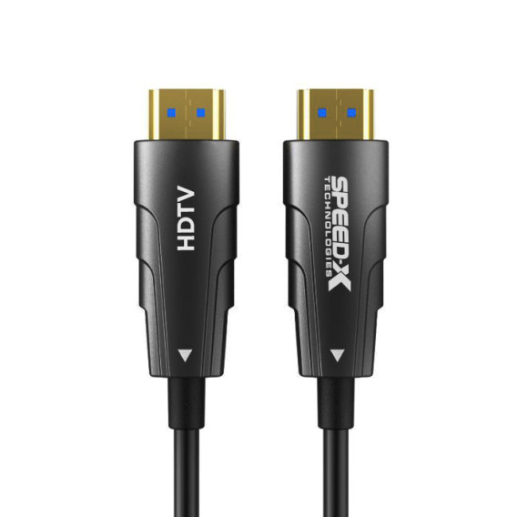 Speed-x 20m Fiber Hdmi Cable 2.0/2.1 Aoc(active Optical Cable) 30awg Copper Support 4k 8k Uhd (full Length) Speed-x 20m Fiber Hdmi Cable 2.0/2.1 Aoc(active Optical Cable) 30awg Copper Support 4k 8k Uhd (full Length)