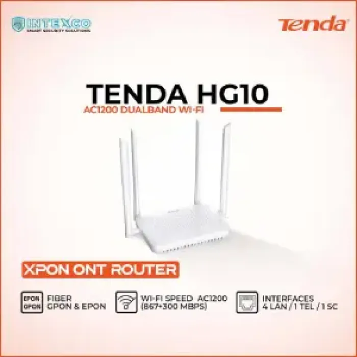 HG10 FIBER DUAL BAND  ROUTER